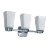 Triple Light Bathroom Wall Sconce in Chrome