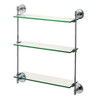 3 Tier Vanity Shelf in Chrome
