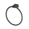 KA-BLE-7-MB 7-Piece Bathroom Accessory Kit with Mirror and Wall Sconces, Matte Black
