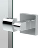 7-Piece Bathroom Accessory Kit with Mirror and Wall Sconces, Chrome