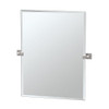 KA-ELE-7-SN 7-Piece Bathroom Accessory Kit with Mirror and Wall Sconces, Satin Nickel