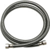 Braided Stainless Steel 60-in Dishwasher Connector with 3/8-in Female Compression Thread x 3/8-in Female Compression Thread and 1/2-in Elbow Braided Stainless Steel 60-in Dishwasher Connector with 3/8-in Female Compression Thread x 3/8-in Female Compression Thread and 1/2-in Elbow