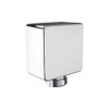 A721 Drop Ell Wall Supply Elbow with 1/2in IPS Connection in Chrome