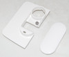 Washlet Side Cover Kit for 500 in Cotton