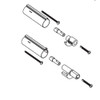 135167 Handle Extension Kit in Chrome 135167 Handle Extension Kit in Chrome