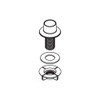 Hose Guide for Side Spray in Chrome