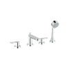 4-hole Bath Combination Trimset in Chrome