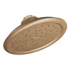 2.5 GPM Single Function Rain Shower Head with Immersion Technology in Brushed Bronze