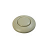 disposal air switch button in Almond