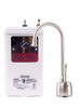 Hot Water Kitchen Faucet with Tank Package in Satin Nickel