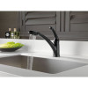 Single Handle Pull-Out Kitchen Faucet in Matte Black