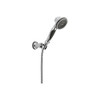 Premium Adjustable 3-Setting Wall Mount Hand Shower in Polished Chrome