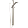 57051-SS Premium Single-Setting Slide Bar Hand Shower in Brilliance Stainless