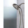 In2ition H2Okinetic 5-Setting Two-in-One Shower in Brilliance Stainless
