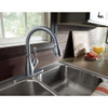 9178-AR-DST Single Handle Pull-Down Kitchen Faucet in Arctic Stainless