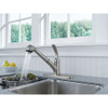 Single Handle Pull-Out Kitchen Faucet in Brilliance Stainless