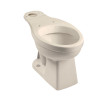 Vitreous China Elongated Toilet Bowl with 12-in Rough in Beige