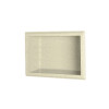 4.125-in D x 7.5-in W x 10.75-in H Solid Surface Soap Dish in Bone