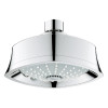 130 Massage Shower Head with 3 Sprays US in Chrome