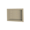 4.125-in D x 7.5-in W x 10.75-in H Solid Surface Soap Dish in Prairie