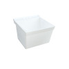 23.375-in D x 21.625-in W x 13.25-in H Veritek Utility Tub in White 23.375-in D x 21.625-in W x 13.25-in H Veritek Utility Tub in White