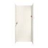 36-in D x 36-in W x 96-in H Solid Surface Shower Wall Surround in Baby's Breath