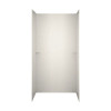 36-in D x 60-in W x 72-in H Solid Surface Shower Wall Surround in Tahiti Matrix