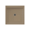 36.375-in D x 36.188-in W x 5.5-in H Solid Surface Shower Base in Barley