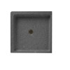 36.063-in D x 36.063-in W x 5.5-in H Solid Surface Shower Base in Night Sky