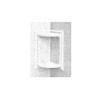 5.75-in D x 5.75-in W x 11-in H Solid Surface Soap Dish in Arctic Granite