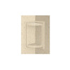 5.75-in D x 5.75-in W x 11-in H Solid Surface Soap Dish in Tahiti Desert
