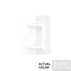 5.75-in D x 5.75-in W x 11-in H Solid Surface Soap Dish in Ice