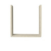 10-in D x 36-in W x 36-in H Solid Surface Window Trim Kit in Cloud Bone