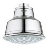 100 Five Shower Head with 5 Sprays in Sterling