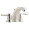 3-hole 2-handle Basin Mixer in Brushed Nickel