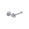 Creative Specialties DN0709CH Single Post Toilet Paper Holder in Chrome