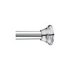 44in - 72in Adjustable Shower Curtain Rod in Chrome 44in - 72in Adjustable Shower Curtain Rod in Chrome