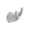 Robe Hook in Brushed Chrome