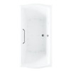 Acrylic Airbath 6032T3 in Cotton/Polished Chrome