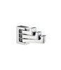 Swing Arm Triple Hook in Polished Chrome