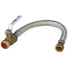 3/4 B VALVE/PUSH X 3/4 FIPx18 WATER HOSE, Flexible Connectors - Push Water Heater Connector w/Ball Valve, PFP-FLEX18FIP  - Box of 10 3/4 B VALVE/PUSH X 3/4 FIPx18 WATER HOSE, Flexible Connectors - Push Water Heater Connector w/Ball Valve, PFP-FLEX18FIP  - Box of 10