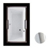 Toto ABY930N#01YCP Lloyd Acrylic Soaker With Right Hand Drain