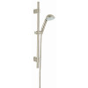 100 Five Shower Set in Brushed Nickel