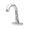 Gooseneck Electronic Bathroom Faucet with 10s Controller in Polished Chrome, 0.5 GPM