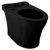 Elongated Skirted Toilet Bowl with CeFiONtect in Ebony