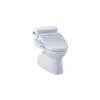 Toto CST644CEFGT20#01 Carolina II Elongated Siphon Jet, Gravity Flush 1.28-GPF 1-Piece Toilet, Less Seat