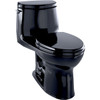 1.0 GPF 1G One-Piece Elongated Toilet Bowl in Ebony
