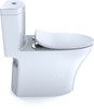 Toto MS646234CUMFG#01 Aquia IV Elongated Dual 0.8, 1-GPF 1-Piece Toilet, With Seat
