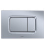 1.28 and 0.9 GPF Wall-Hung One-Piece Square-Shape Toilet and In-Wall Tank System with Dual Flush in White