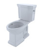 1.0 GPF Two-Piece Elongated Toilet with Tornado Flush Technology and Right-Hand Trip Lever in Cotton